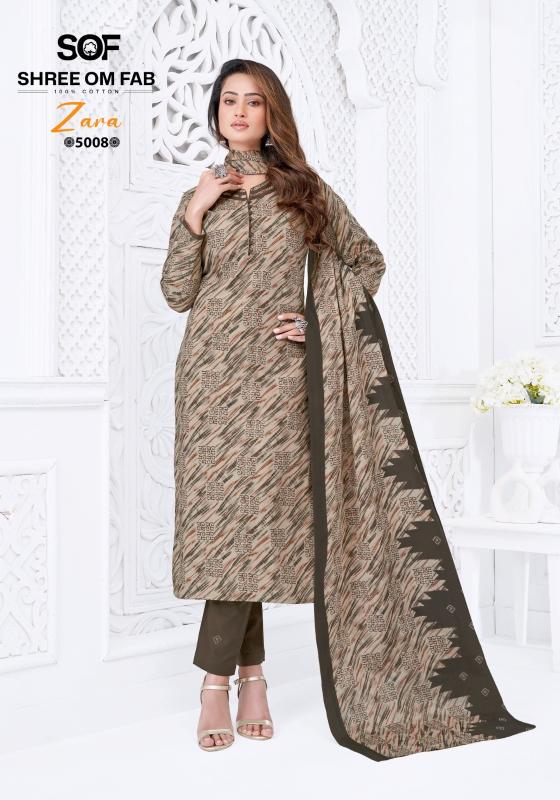 Sof zara vol-5 wholesale cotton dress materials new catalogue
